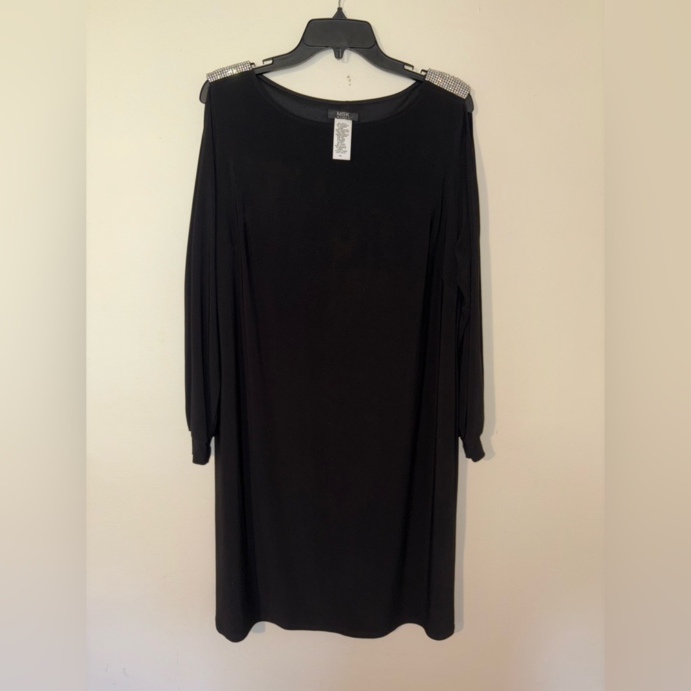 MSK Women’s Sleeved Dress Size 14W
